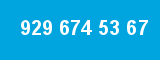 929 674 53 67 929 674 53 67